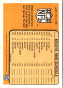 1985 Fleer Team Action Look What We Found! (1985 Schedule)