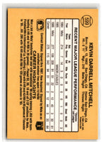 1987 Donruss Kevin Mitchell #599 Rookie