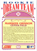 1990 Score Rookie Dream Team Marquis Grissom