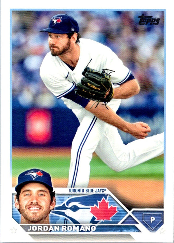 2023 Topps Royal Blue Jordan Romano #196