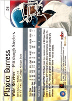 2000 Impact Plaxico Burress #21 Rookie