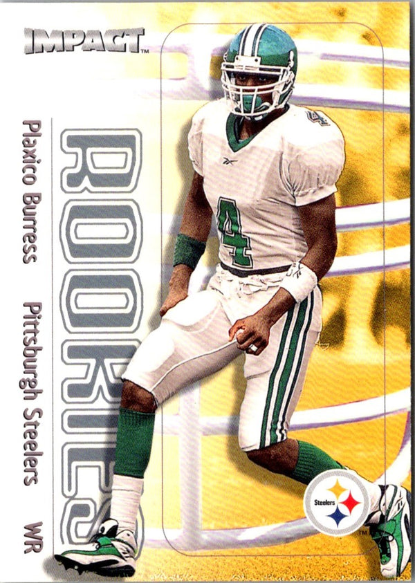 2000 Impact Plaxico Burress #21 Rookie