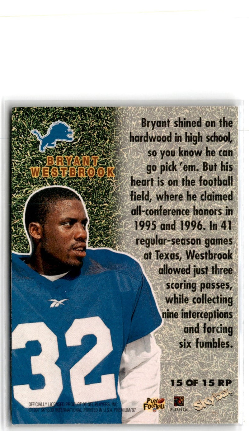 1997 SkyBox Bryant Westbrook