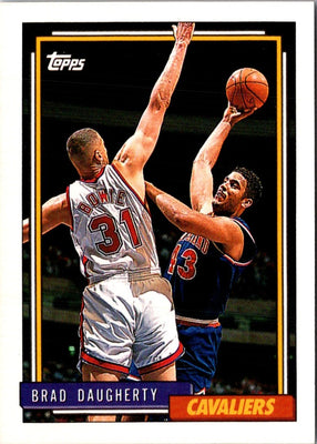 1992 Topps Brad Daugherty #352
