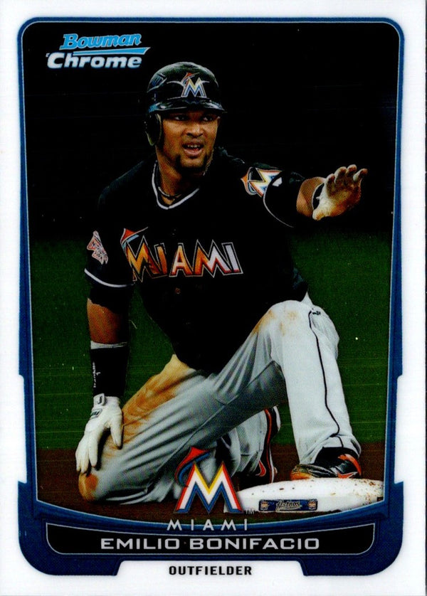 2012 Bowman Chrome Emilio Bonifacio #133