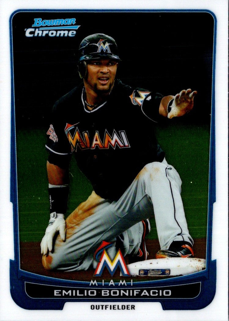 2012 Bowman Chrome Emilio Bonifacio