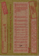 1985 Topps Glossy All-Stars Ozzie Smith