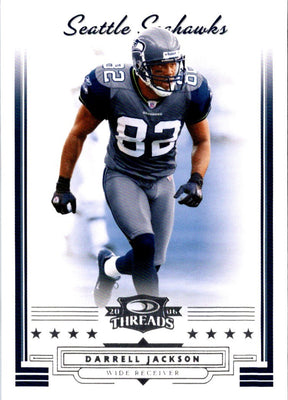 2006 Donruss Threads Darrell Jackson #81