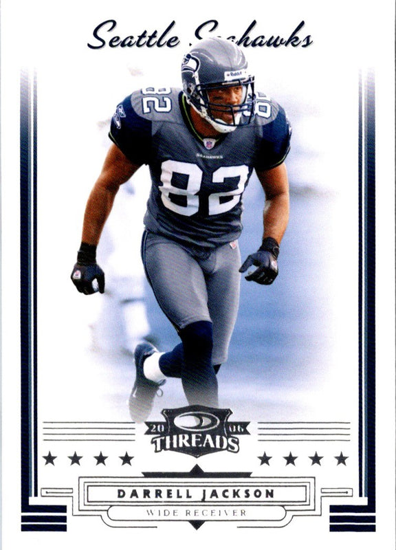 2006 Donruss Threads Darrell Jackson #81