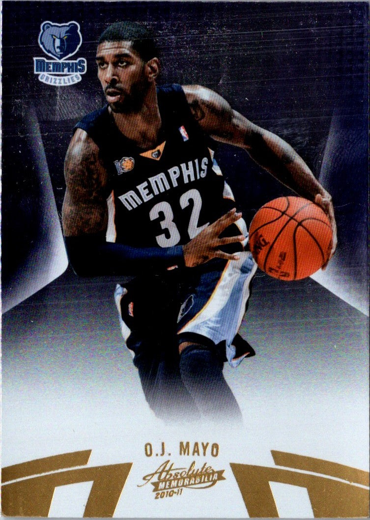 2010 Panini Absolute Memorabilia O.J. Mayo