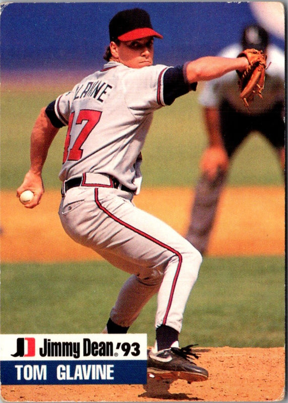 1993 Jimmy Dean Tom Glavine #14