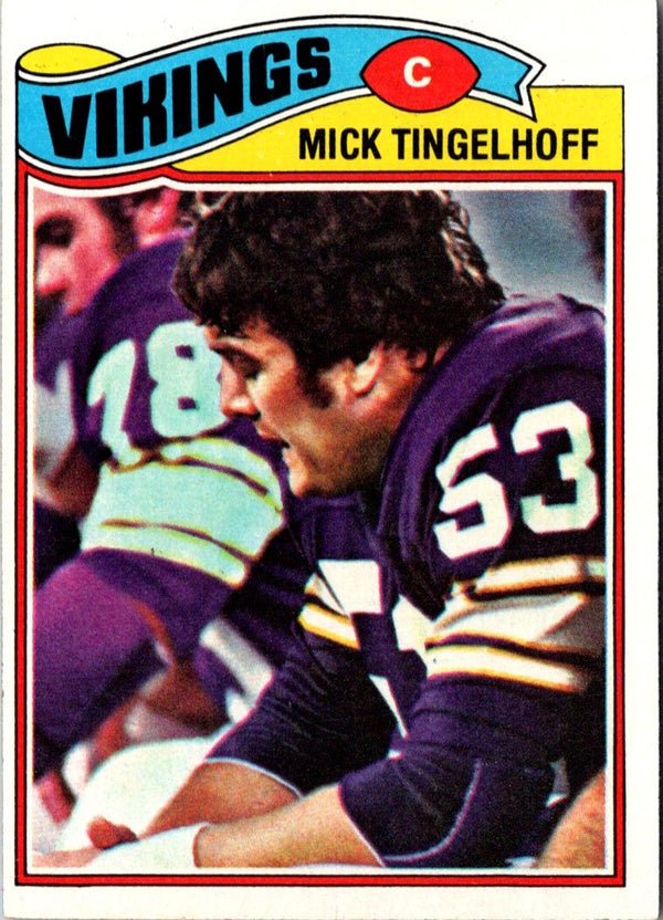 1977 Topps Mick Tingelhoff #291