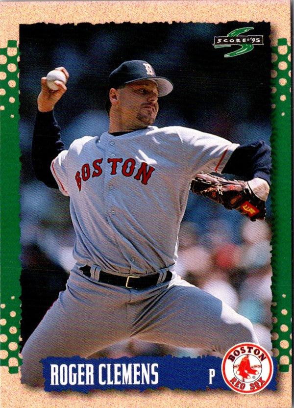 1995 Score Roger Clemens #118