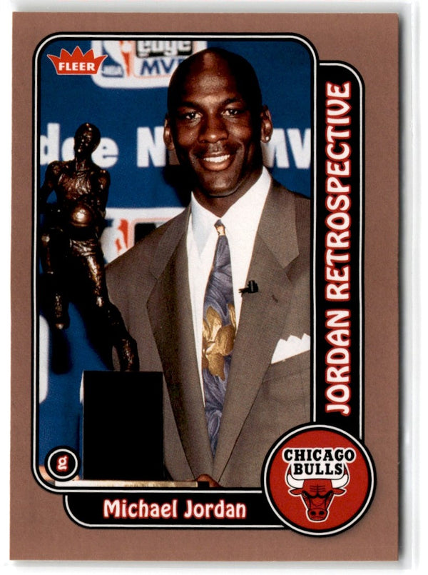 2008 Fleer Michael Jordan Retrospective Michael Jordan #MJ-12