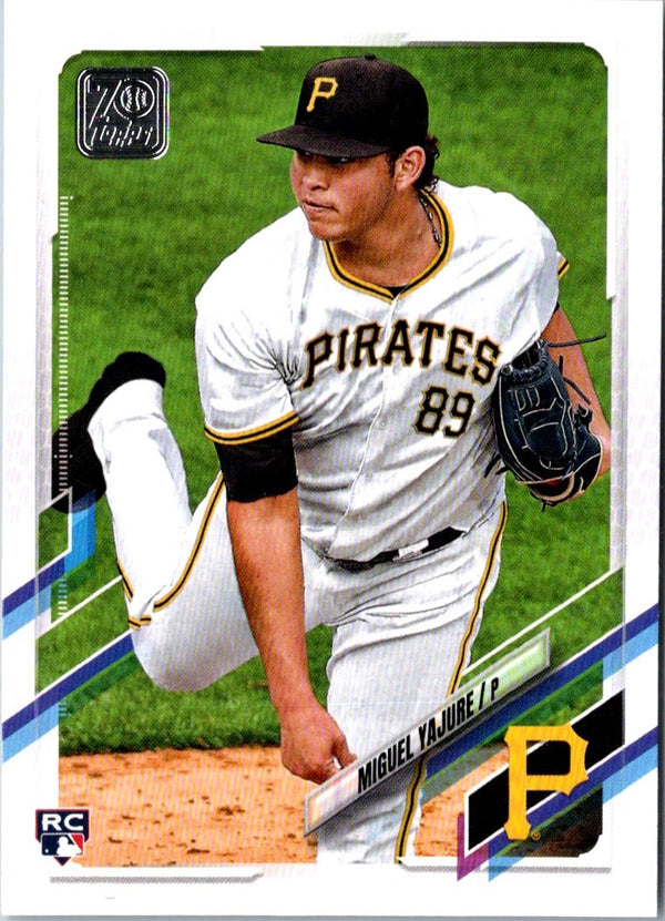 2021 Topps Miguel Yajure #612 Rookie