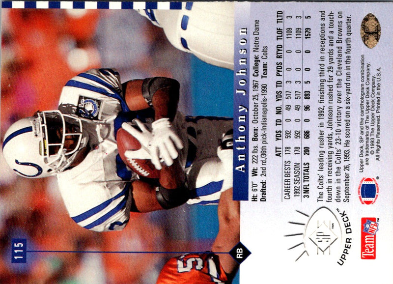 1993 SP Anthony Johnson