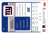 2006 Fleer Mathias Kiwanuka #171 Rookie