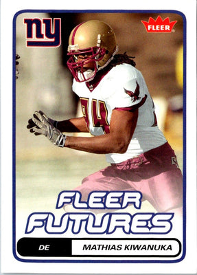 2006 Fleer Mathias Kiwanuka #171 Rookie
