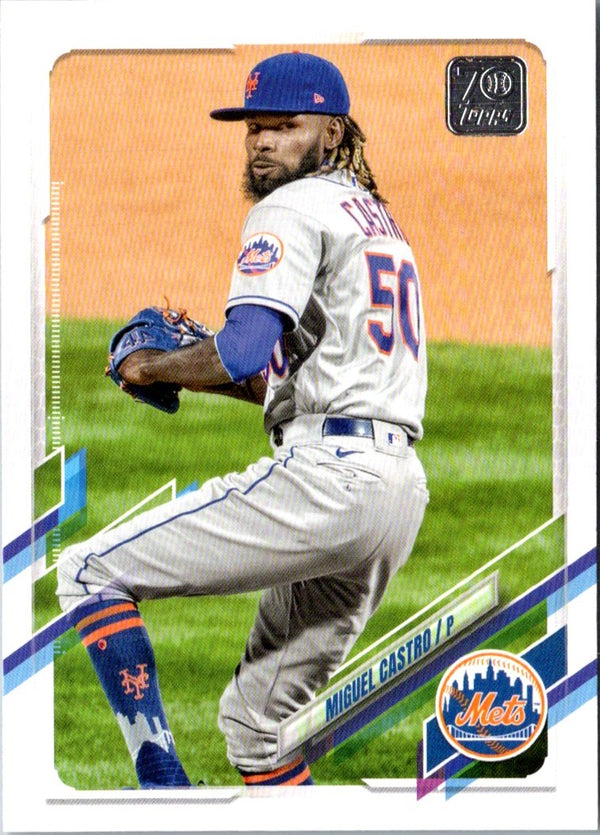 2021 Topps Update Gold Foil Miguel Castro #US194