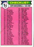 1979 Topps Checklist 122-242 #241