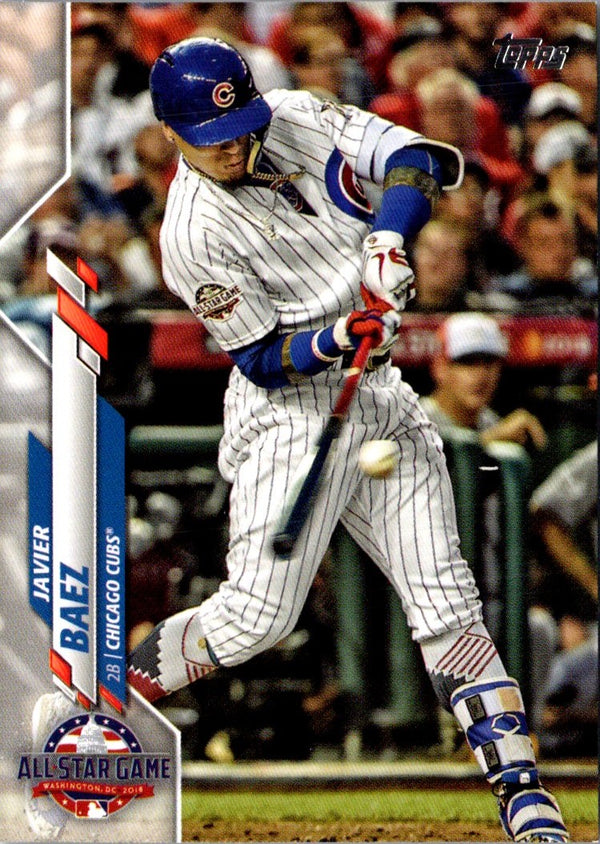 2020 Topps Update Gold Foil Javier Baez #U-235