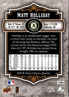 2009 Upper Deck A Piece of History Matt Holliday #30
