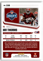 2018 Score Scorecard Ian Thomas #338