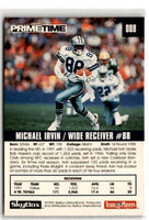 1992 SkyBox Primetime Michael Irvin #088