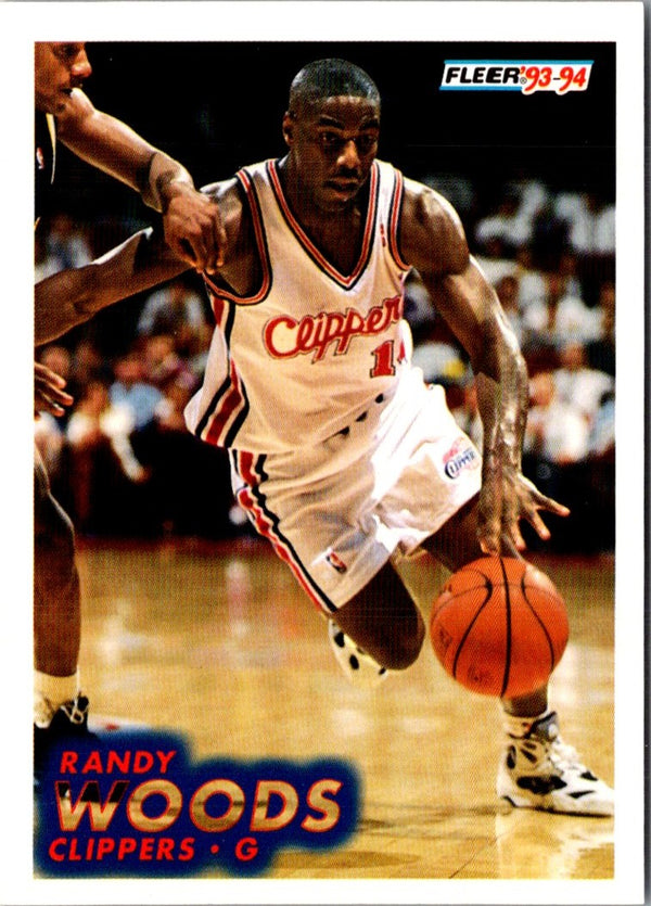 1993 Fleer Randy Woods #310