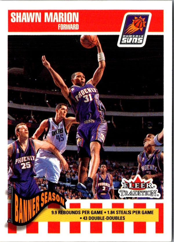 2002 Fleer Tradition Shawn Marion #265