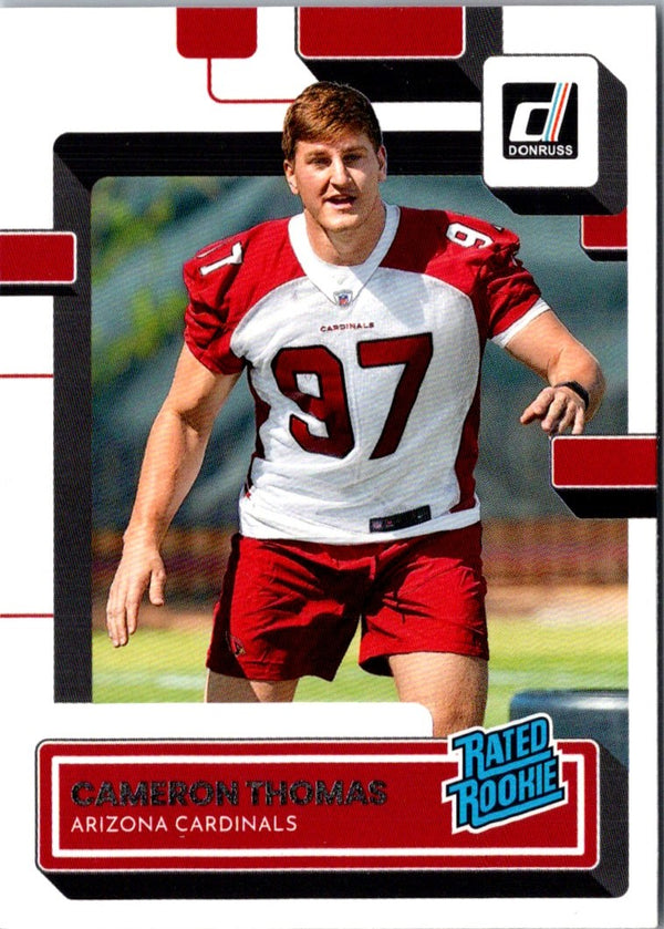 2022 Donruss Red Press Proof Cameron Thomas #389