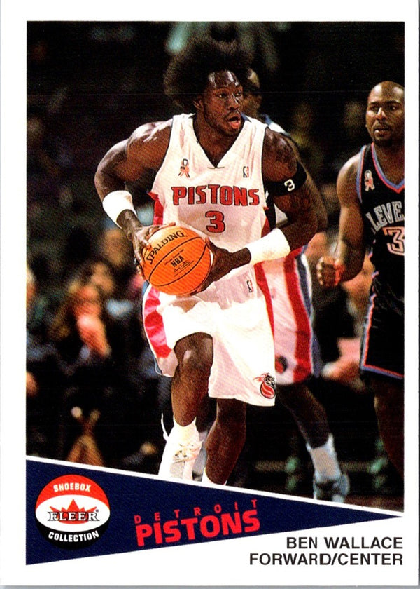 2001 Fleer Shoebox Ben Wallace #69