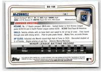 2020 Bowman Draft 1st Edition Sky Blue Brady McConnell #BD-108
