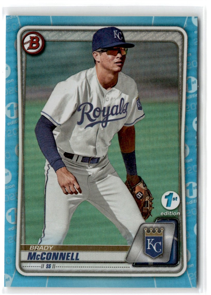 2020 Bowman Draft 1st Edition Sky Blue Brady McConnell