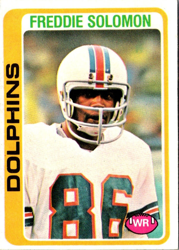1978 Topps Freddie Solomon #399