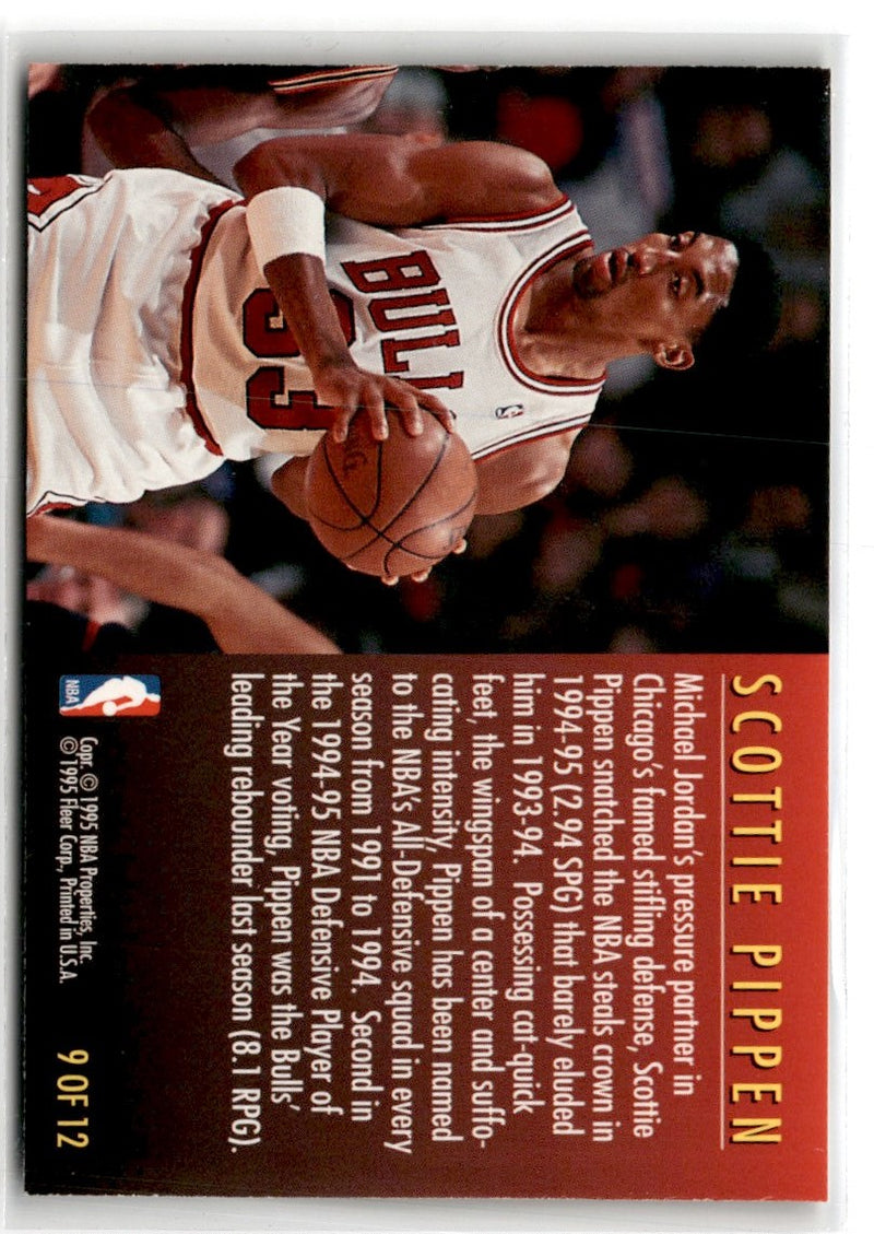 1995 Fleer Total D Scottie Pippen