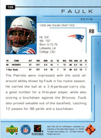 2000 Upper Deck Kevin Faulk #126