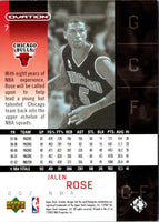 2002 Upper Deck Ovation Jalen Rose #7