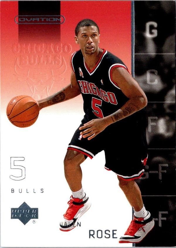 2002 Upper Deck Ovation Jalen Rose #7