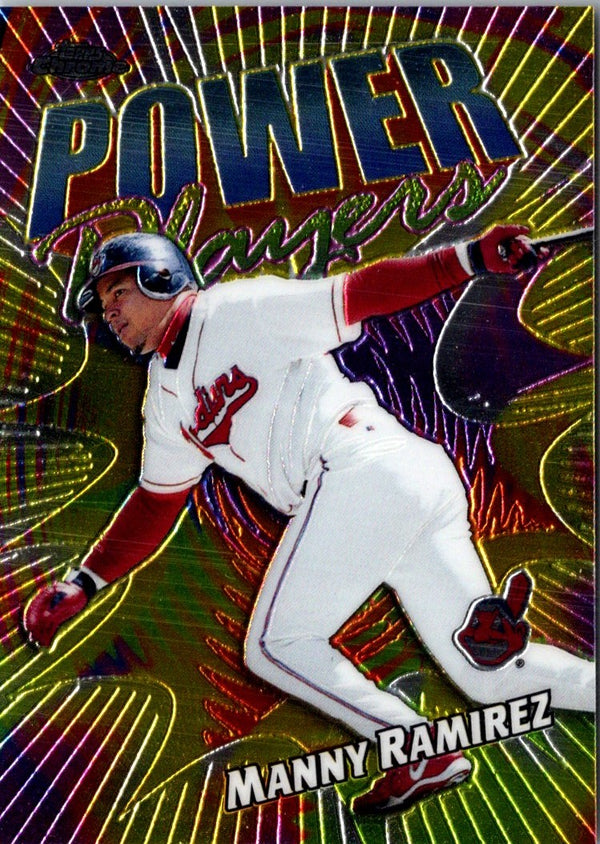 2000 Topps Chrome Power Players Manny Ramirez #P11