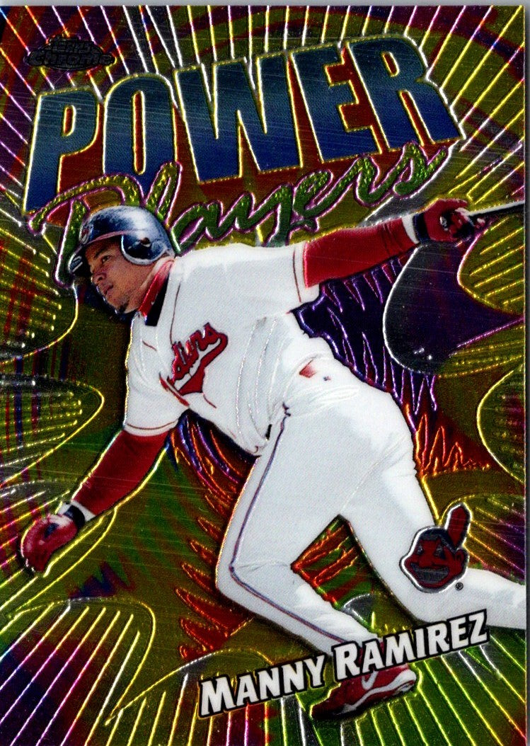 2000 Topps Chrome Power Players Manny Ramirez