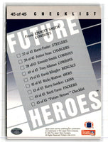 1993 Upper Deck Future Heroes Barry Foster #37