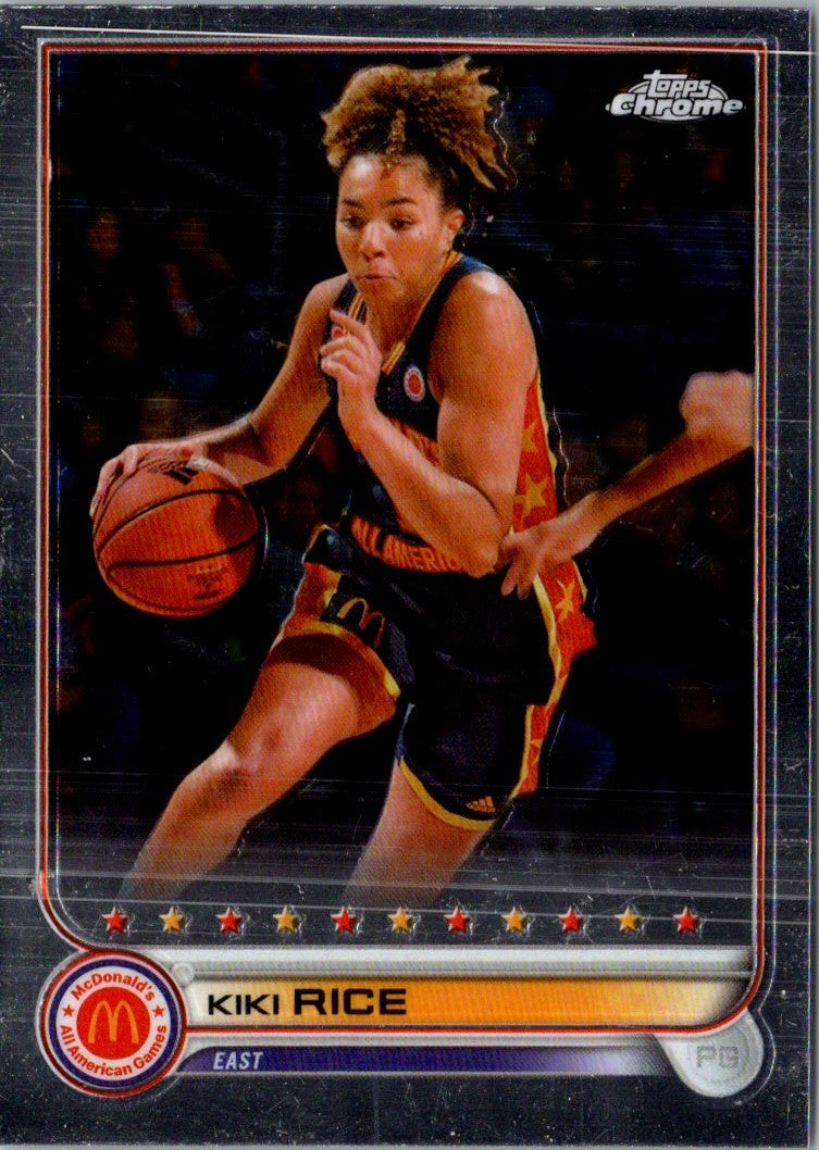 2022 Topps Chrome McDonald's All American Kiki Rice