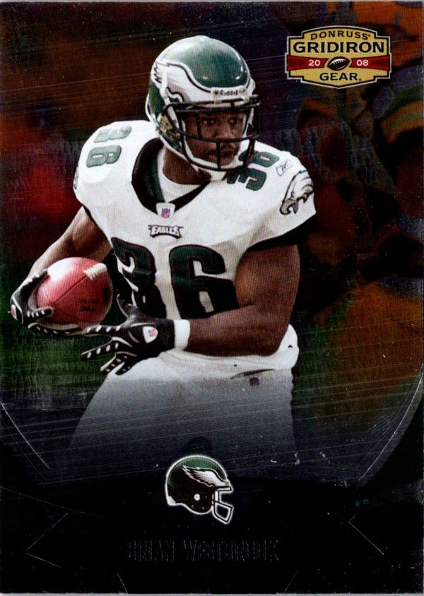 2008 Donruss Gridiron Gear Brian Westbrook #74