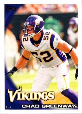 2010 Topps Chad Greenway #49