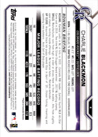 2020 Topps Finest Flashbacks Charlie Blackmon #6