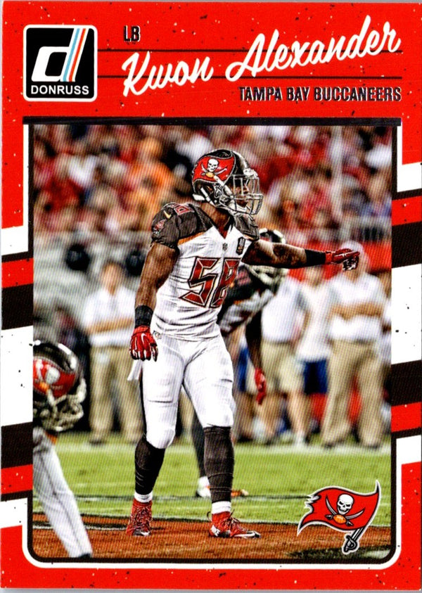 2016 Donruss Kwon Alexander #280