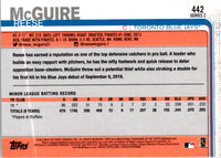2019 Topps Reese McGuire #442A Rookie