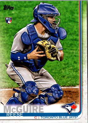 2019 Topps Reese McGuire #442A Rookie