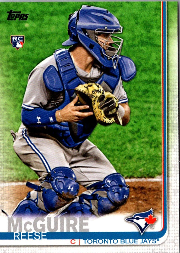 2019 Topps Reese McGuire #442A Rookie